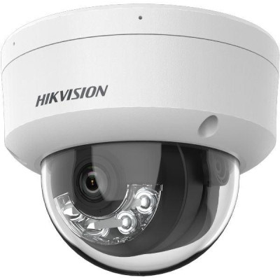 DS-2CD1143G2-LIU(2.8mm) - 4 MPix IP Dome Smart Hybrid Light kamera, IR/LED 30m, Mikrofon, IP67