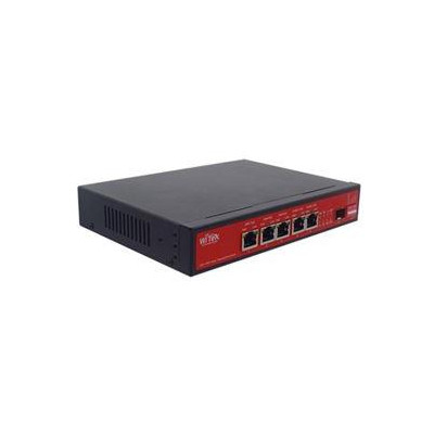 WI-PS306GF-UPS-15A V2 - Solárně napájený UPS PoE Switc, 5GE+1SFP (baterie + DC input)