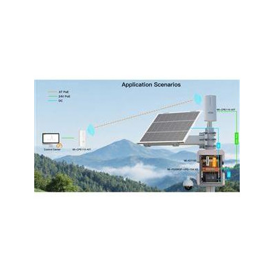 WI-PS306GF-UPS-15A V2 - Solárně napájený UPS PoE Switc, 5GE+1SFP (baterie + DC input)