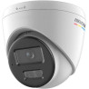 DS-2CD1327G3-LIU(2.8mm) - 2MPix IP Turret Smart Hybrid Light kamera, LED/IR 30m, mikrofon, IP67
