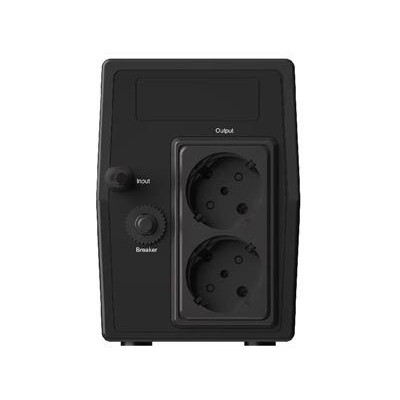 DS-UPS600-R - Záložní zdroj Hikvision, výstupní výkon 600 VA / 360 W, baterie 12 V/7 Ah