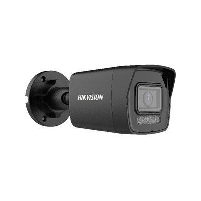 DS-2CD1043G2-LIU(2.8mm)(BLACK) - 4MPix IP Bullet Smart Hybrid Light kamera, IR/LED 30m, Mikrofon, IP67, černá