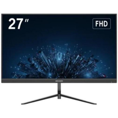 DS-D5027F3-2P2S - 27" E- LED 100Hz monitor s tenkými rámečky, 1920x1080, 300cd/m2, VGA, HDMI, Audio