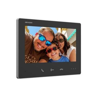 DS-KH7300EY-WTE2 - 2-žilový HD 7  dotykový monitor s Wifi, černý