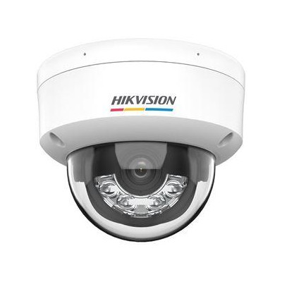 DS-2CD1127G3-LIU(2.8mm) - 2MPix IP Dome ColorVu 3.0 kamera; LED/IR 30m, mikrofon, IP67