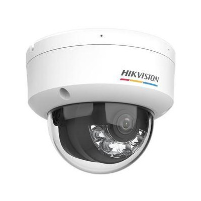 DS-2CD1127G3-LIU(2.8mm) - 2MPix IP Dome ColorVu 3.0 kamera; LED/IR 30m, mikrofon, IP67