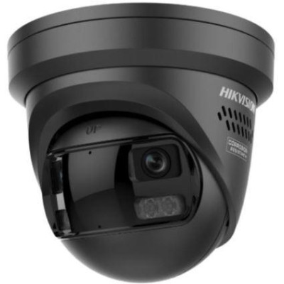 DS-2CD2387G3P-LIS2UY/SL(180°)/BLACK - 8MPix IP Turret AcuSense panoramatická kamera, IR/LED 30m, WDR 130dB, Audio, Alarm, Mikr+R