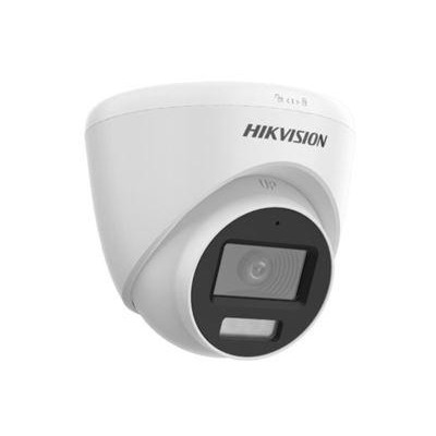 DS-2CE78G0T-LFS(2.8mm) - 2K HDTVI Smart Hybrid Light Turret kamera; LED 20 /IR 40m, 4v1, Mikrofon, IP67