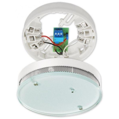 CT 3005O-EZS, bílý - bílá, optickokouřové čidlo serie 3000-design + svorkovnice