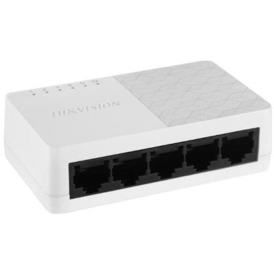 DS-3E0105D-O - Ekonomický switch 5x 10/100Mbps, bez PoE