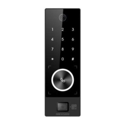 DS-K1T510MBWX-QRE1 - IP Interkom/vstupní terminál se čtečkou M1 karet, Face detection, čtení QR a PIN kódů