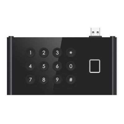 DS-KDM9403-FKP - Klávesnice se čtečkou otisků pro Interkomy řady KD9403