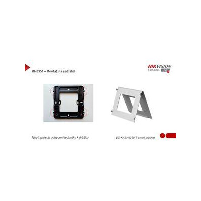 DS-KH6351-TE1 - 7" IP bytový dotykový monitor; PoE