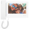 DS-KH7300EY-THE2/White - 2-žilový HD 7  dotykový monitor se sluchátkem, bílý