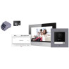 DS-KIS702EY - Kit videotelefonu s intuitivním průvodcem instalací, 2-drát, bytový monitor+ dveřní stanice + zdroj