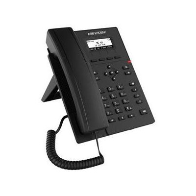 DS-KP6000-HE1 - Vnitřní SIP telefonní stanice s 2,3 palcovým displejem a PoE napájením