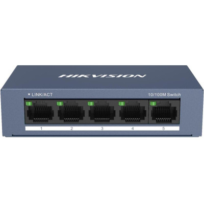 DS-3E0105-O - Switch 5x 10/100Mbit, bez PoE