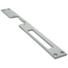 Dlouh&yacute; protiplech / li&scaron;ta na uchycen&iacute; el.z&aacute;mku do z&aacute;rubně	Rozměry 250x24x3mm	Barva světle &scaron;ed&aacute;	Vhodn&eacute; pro uchycen&iacute; ASYMETRICK&Eacute;HO el. z&aacute;mku do plechov&yacute;ch, hlin&iacute;kov&yacute;ch a plastov&yacute;ch z&aacute;rubn&iacute;	Použit&iacute; jak pro lev&eacute;, tak i prav&eacute; dveře.