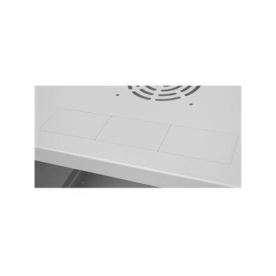 LX19-6U-450MG - LEXI-Net Basic Rozvaděč nástěnný 19" 6U 520x450, dveře plech, šedý