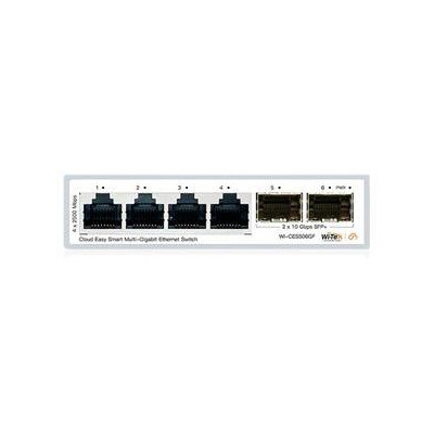 WI-CES506GF - CLOUD Smart switch - 4x 2,5Gb RJ45 + 2x 10Gb SFP+ uplink