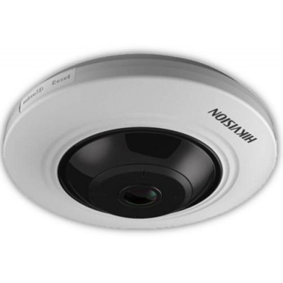 DS-2CC52H1T-FITS(1.1mm) - 5MPix HDTVI Fisheye kamera, IR 20m, Audio