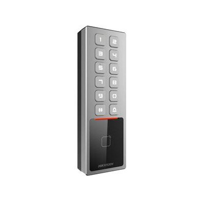 DS-K1T805MBWX - Vstupní terminál, ověřování kartou, PIN, Bluetooth, Wi-Fi
