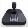 Ovládací klávesnice k DVR a PTZ kamerám HikVision	Komunikace pomocí USB, podpora USB HID protokol	3-axiální joystick, rotating zoom	Indikátor zobrazující klávesové operace	K dispozici až 15 programovatelných tlačítek	Podpora mnoho druhů klientských software a platforem	Provozní teplota: -10°C&nbsp;až +55°C	Vlhkost: 10%&nbsp;až 90%	Napájení 5V DC přes USB	Rozměry 167mm × 177,5mm × 116mm	Klávesnice slouží pouze pro ovládání&nbsp;pohybu kamery a vyvolání prestů, patrol a patternů.&nbsp;