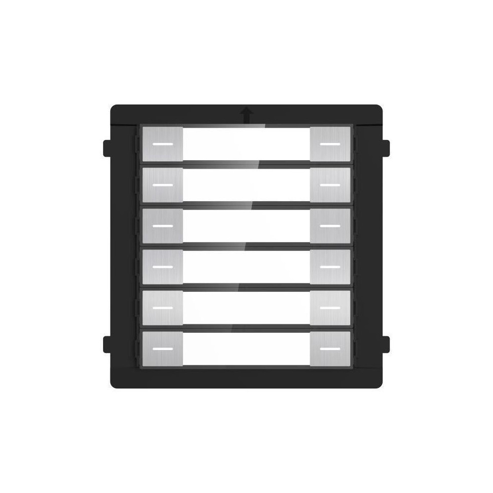 DS-KD-K12/S - Modul interkomu s 12 tlačítky, nerez DS-KD-K12/S - Modul interkomu s 12 tlačítky, nerez