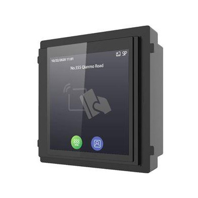 DS-KD-TDM - Dotykový modul interkomu 3v1, čtečka Mifare karet