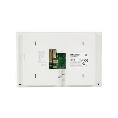 DS-KH6350-WTE1(O-STD)/White - 7" IP bytový dotykový monitor, PoE, Wi-Fi, bílý