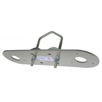 HIK100 + Z85DV85 TWIN - plochá konzole, uchycení dvou kamer na stožár o průměru 27-75mm