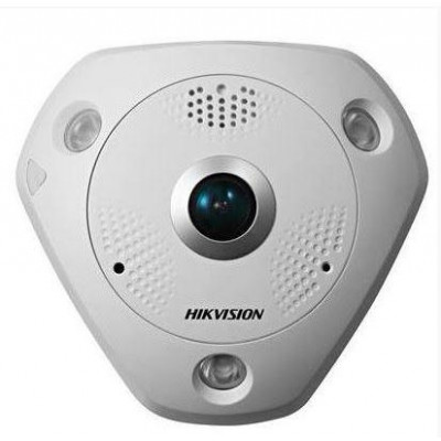 DS-2CD6365G0E-I(1.27mm)(B) - 6MPix IP Fisheye kamera, IR 15m