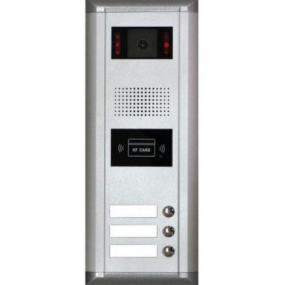 DPC-D211-3S - použitý - dveřní stanice, 3-tlačítko, 2-drát