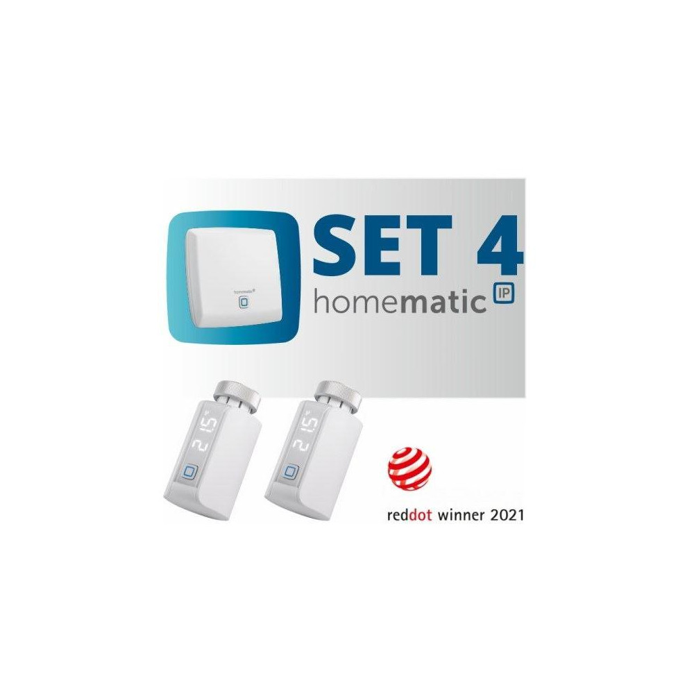 HmIP-SET4 - Startovací sada - sada řízení vytápění Evo HmIP-SET4 - Startovací sada - sada řízení vytápění Evo