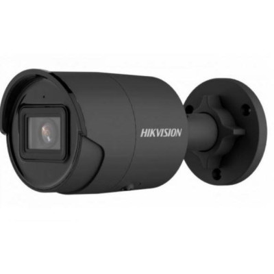 DS-2CD2046G2-IU(BLACK)(2.8mm)(C) - 4MPix IP Bullet AcuSense kamera, IR 40m, mikrofon, černá