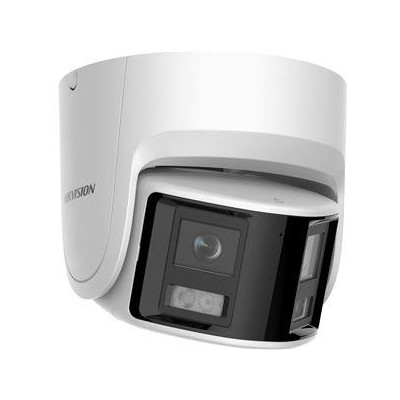 DS-2CD2346G2P-ISU/SL(2.8mm)(C) - 4MPix IP Turret AcuSense panoramatická kamera, IR 30m, WDR 120dB, Audio, Alarm, Mikrofon