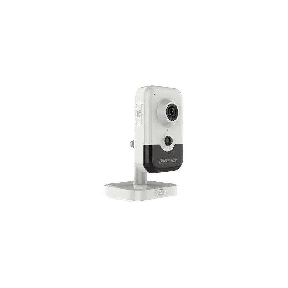 DS-2CD2421G0-IW(2.0mm)(W) - 2MPix IP Cube kamera, IR 10m, PIR, Wi-Fi, mikrofon + reproduktor