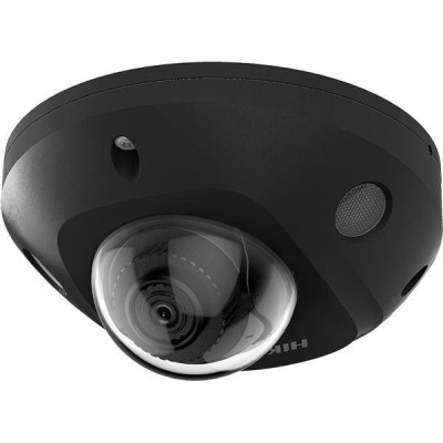 DS-2CD2546G2-IS(2.8mm)(C)(BLACK) - 4MPix IP Mini Dome AcuSense kamera, IR 30m, IP67, Audio, Alarm, černá