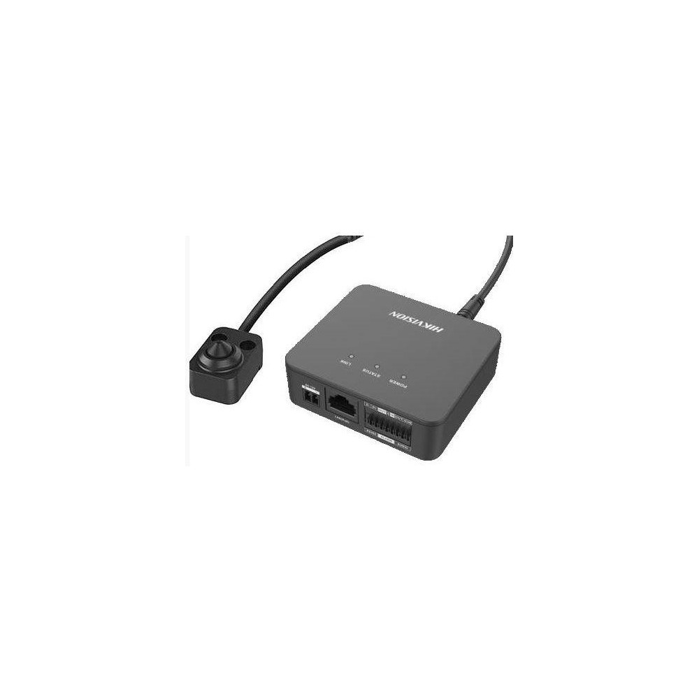 DS-2CD6425G1-20(2.8mm)8m - 2MP PINHOLE skrytá mini kamera s WDR, 8m kabel, obj. 2,8mm