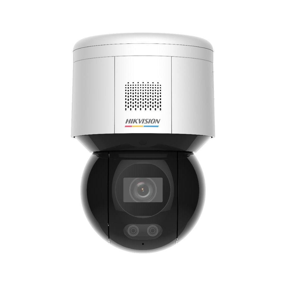 DS-2DE3A400BW-DE(F1)(T5) - 4MPix IP PT ColorVu kamera, obj. 4mm, LED 30m, audio, alarm, mikrofon, reproduktor, blikač
