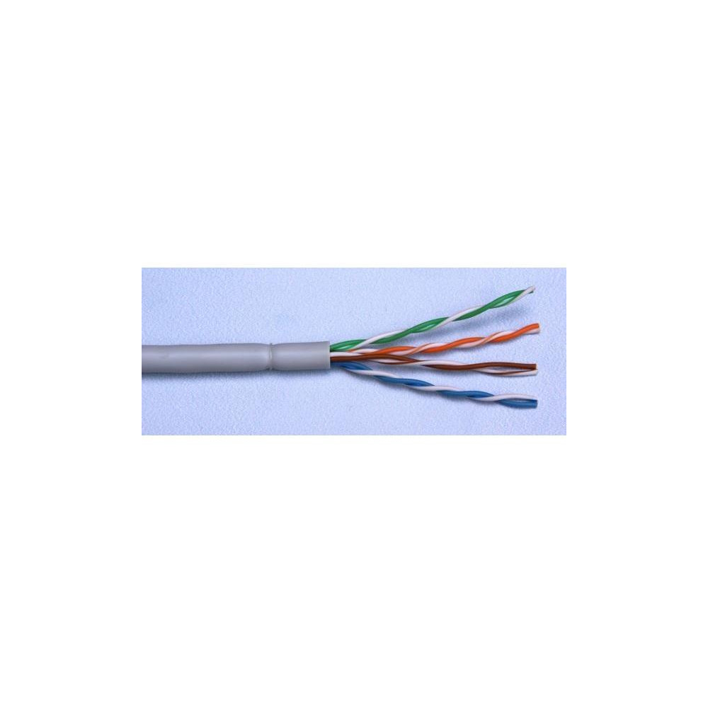 KLEXI65504A - Kabel LEXI Cat 5e UTP PVC šedý-drát (Eca) KLEXI65504A - Kabel LEXI Cat 5e UTP PVC šedý-drát (Eca)