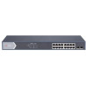 Full Gigabit Smart managed PoE SwitchSmart funkce	Vizualizace topologie sítě	Alarmy typu PUSH	Monitoring stavu zařízení v reálném čase	Správa šířky pásma	Náhled trasování	Rozpoznávání zařízení	Náhled živého snímkuHardwarové&nbsp;funkce	PoE porty: 16x Gb +&nbsp;Uplink port: 2x Gb&nbsp;SFP	PoE standard: IEEE 802.3af, IEEE 802.3at	Network standard: IEEE 802.3, IEEE 802.3u, IEEE 802.3x, IEEE 802.3ab,&nbsp;IEEE 802.3z	Switching capacity: 36 Gbps	Forwarding mode: Store-and-forward	Super PoE: podpora přenosu na vzdálelenost 300m	MAC address Table: 8k	Power: max. 225W	Port max. power 30WOstatní parametry	Napájení: 100-240V AC, 50/60Hz	Spotřeba energie: max 250W	Pracovní teplota: -10°C - +55°C	Pracovní vlhkost: 5% - 95%, non-condensing	Hmotnost: 2,7kg	Rozměry: 440 x 221&nbsp;x 44mm