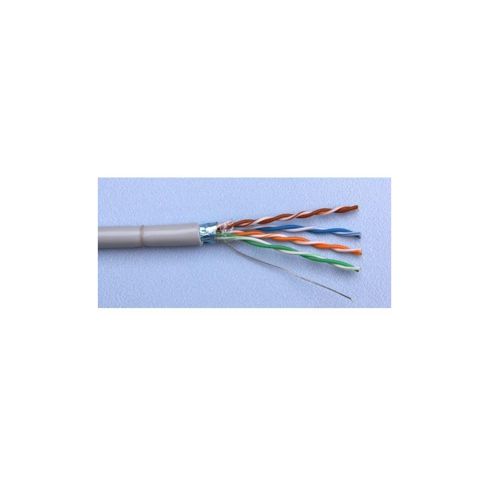 KLEXI65704A - Kabel LEXI Cat 5e FTP PVC šedý-drát (Eca) KLEXI65704A - Kabel LEXI Cat 5e FTP PVC šedý-drát (Eca)