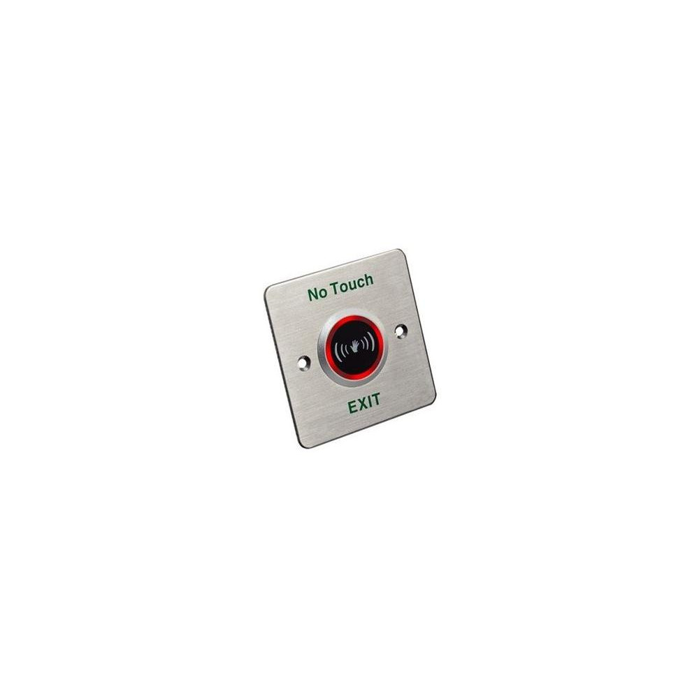 DS-K7P03 - Dveřní bezkontaktní LED odchodové tlačítko, 86x86mm, NO/NC/COM