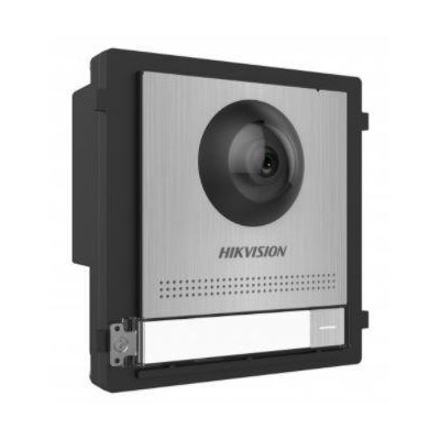 DS-KD8003Y-IME2/S(O-STD)/Europe BV - 1-tlačítkový modul 2-žilového interkomu s kamerou, nerez
