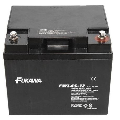 Fukawa FWL 45-12 - Akumulátor bezúdržbový 12V/45Ah, závit M5, životnost 10let