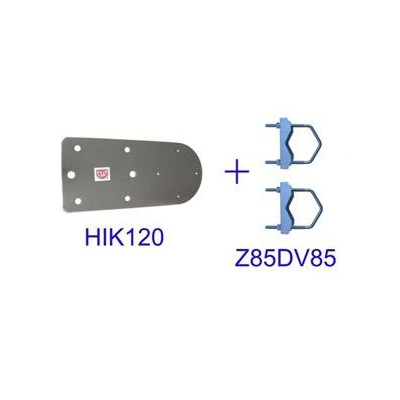 HIK120 + 2x Z85DV85 - konzole, uchycení na stožár o průměru 27-75mm