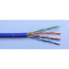 UTP kabel kategorie CAT5e	Kabel UTP 4 páry LSZH fialový CAT 5e drát 24AWG čistá měď	Měrky po metrech	balení v samoodvíjecích krabicích po 305mROZDĚLENÍ KABELŮ DLE REAKCE NA OHEŇ - VÍCE ZDE.