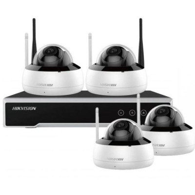 NK42W1H-1T(WD)(B) - Sada 4 Wi-Fi DOME kamer, Wi-Fi  NVR a 1TB HDD