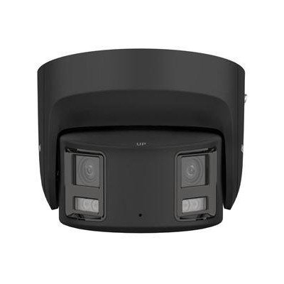 DS-2CD2387G2P-LSU/SL(4mm)(C)/BLACK - 8MPix IP Turret ColorVu AcuSense panoramatická kamera, LED 30m, WDR 130dB, Audio, Alarm, Mi